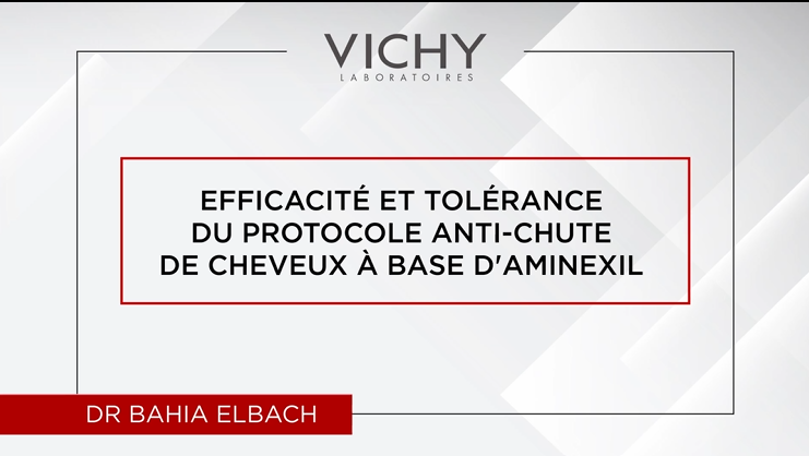 Efficacité et tolérance du protocole antichute de cheveux à base d'Aminexil par Dr B. ELBACH